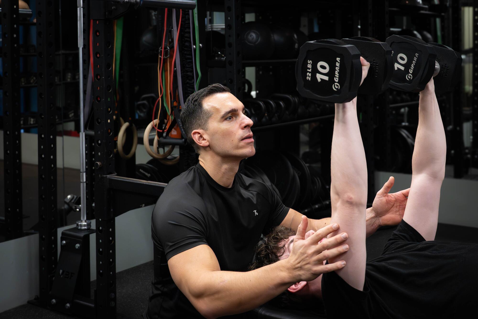 Weight loss transformation client City of London