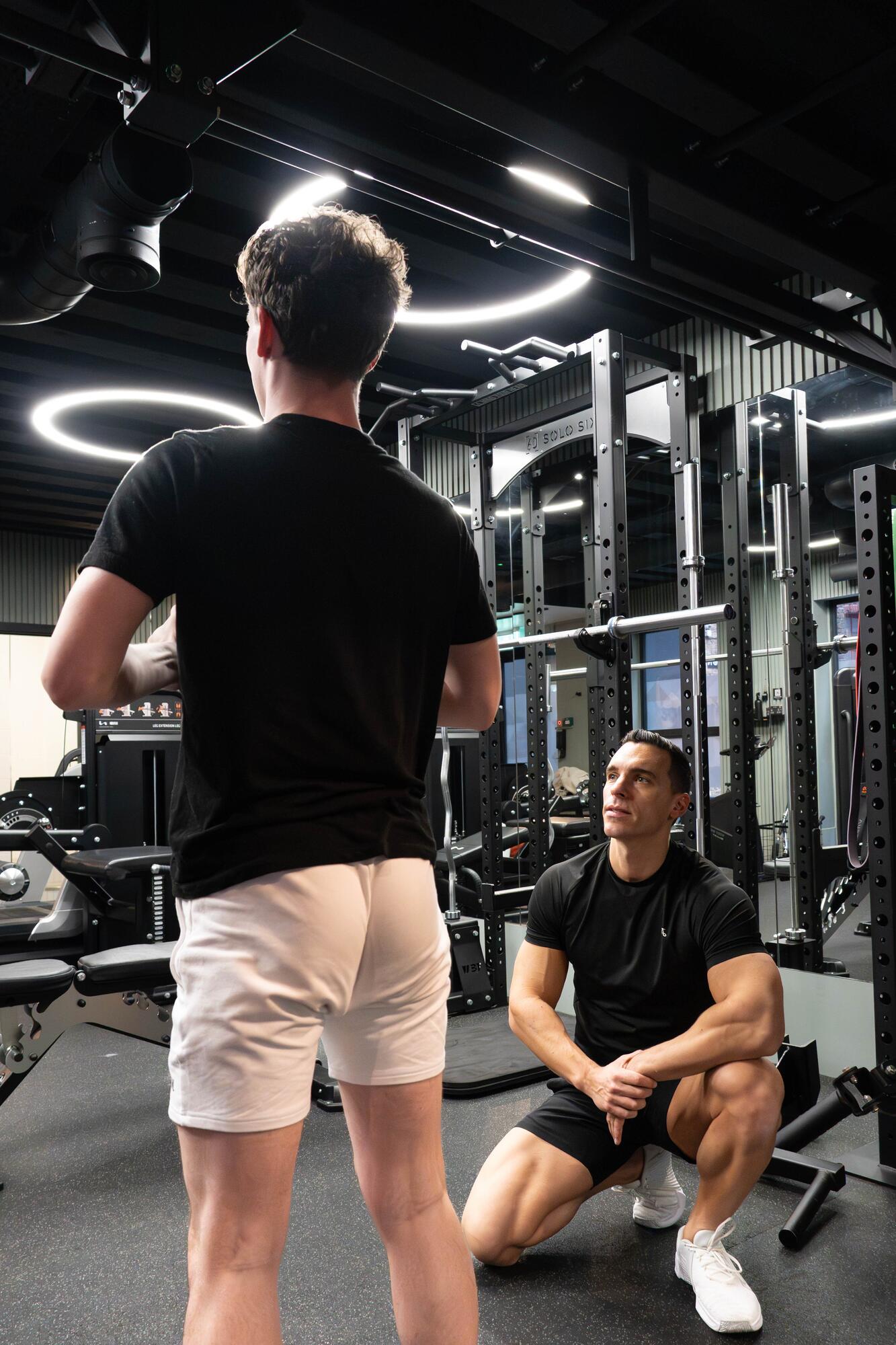 Client training success at Bishopsgate personal training gym